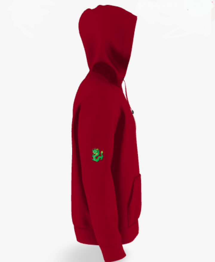 GANG SLIDER HOODIE RED