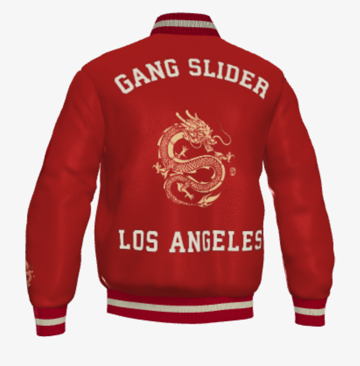 GANG SLIDER LETTERMAN RED