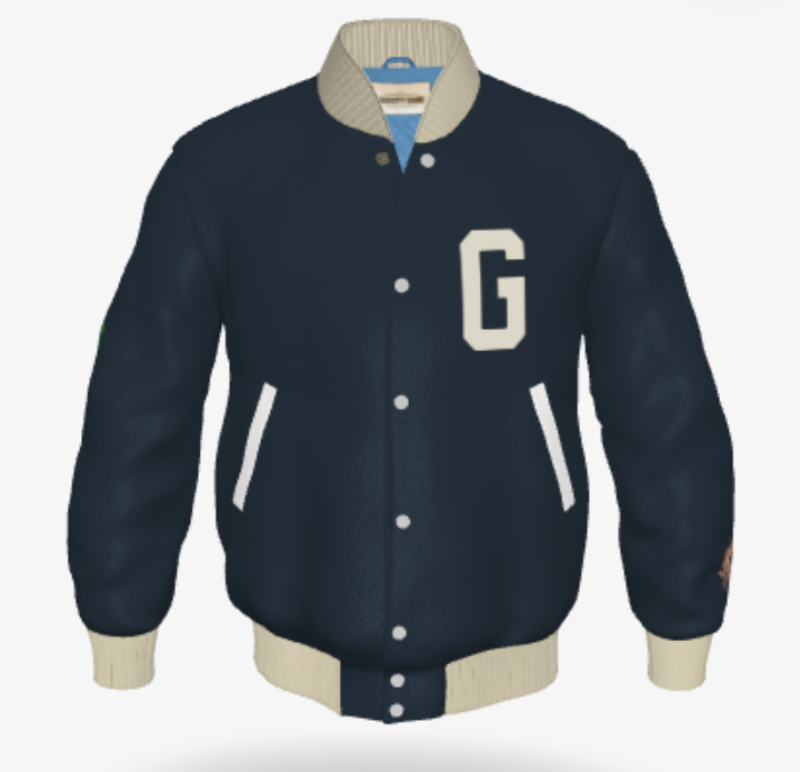 GANG SLIDER LETTERMAN BLUE