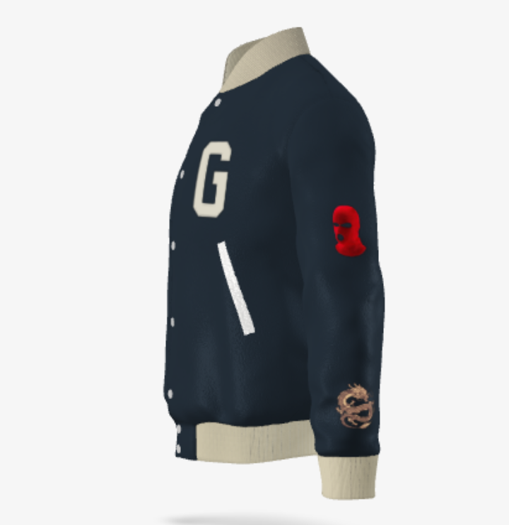 GANG SLIDER LETTERMAN BLUE